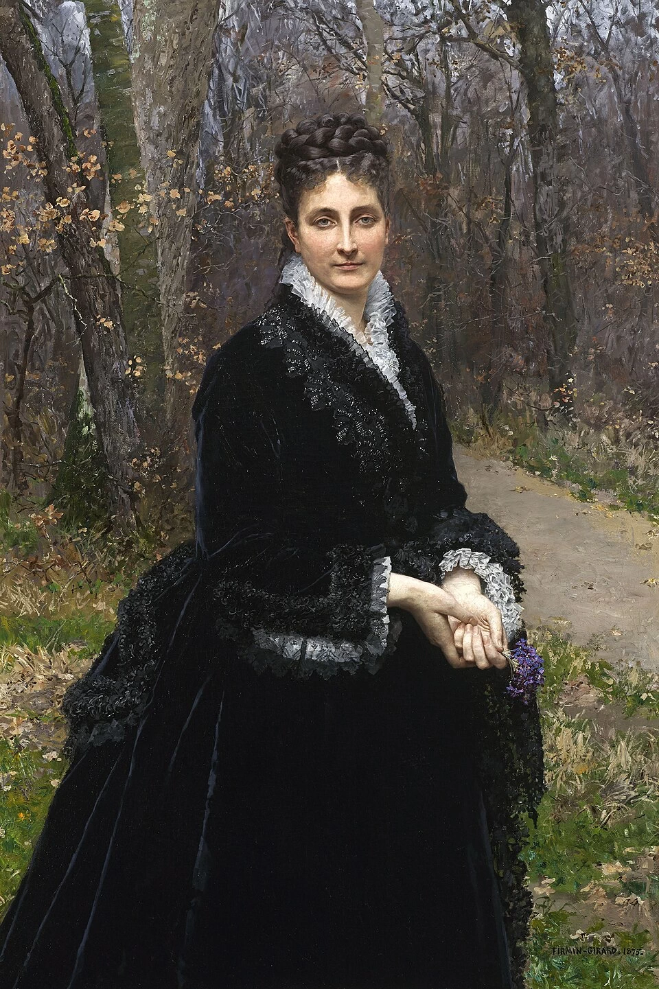 Marie - François Firmin, Girard, Ritratto di Marie Suzanne Marguerite de Dampierre, Baronessa di Rochetaillée